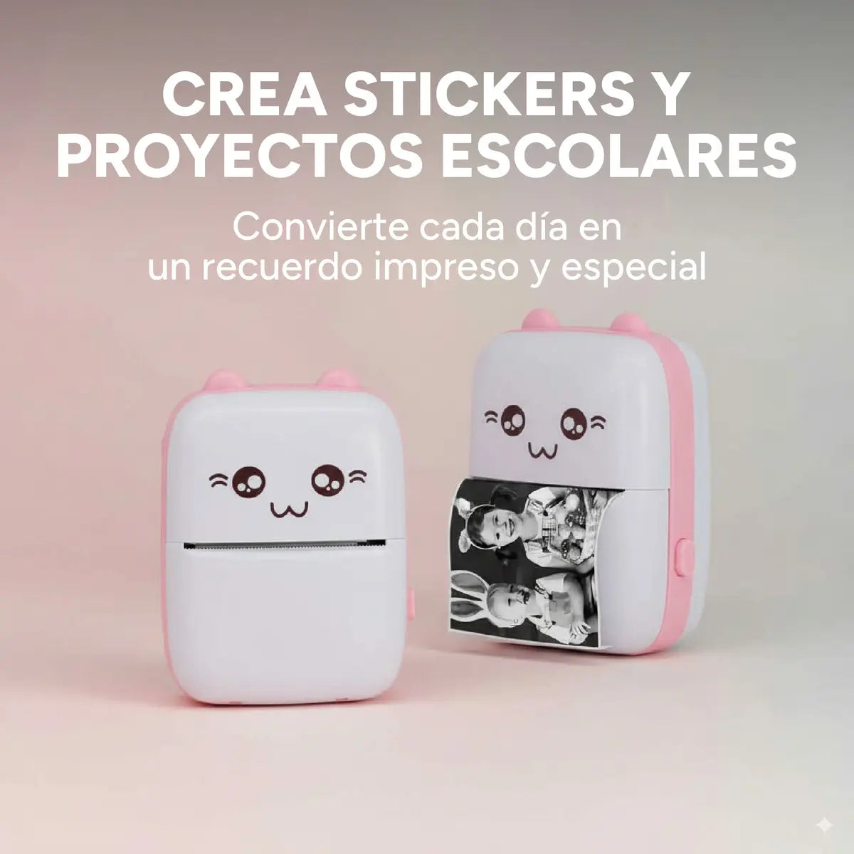Mini Impresora Térmica Bluetooth